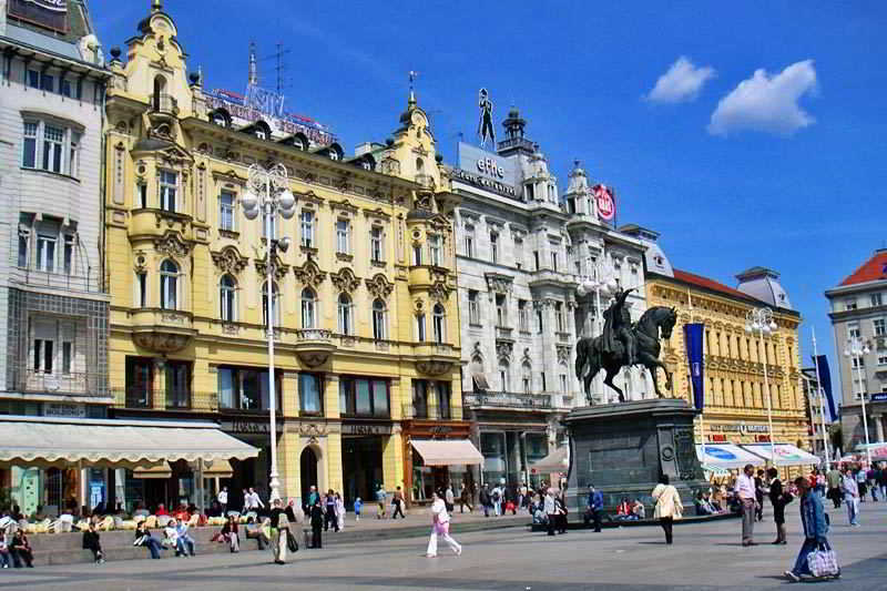 Hotel Central Zagreb Dış mekan fotoğraf